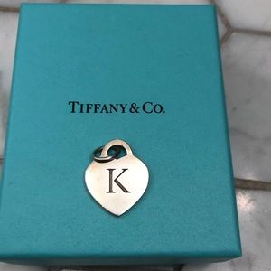 Tiffany&co K pendant